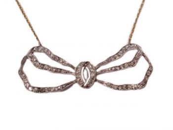 Zlatý náhrdelník s diamanty Zlatý náhrdelník s diamanty