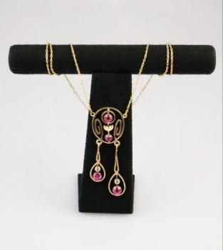 Zlatý postsecesní kolier Zlatý postsecesní kolier