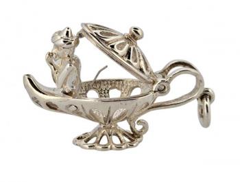 Stříbrný náhrdelník ”Aladinova kouzelná lampa” Stříbrný náhrdelník ”Aladinova kouzelná lampa”