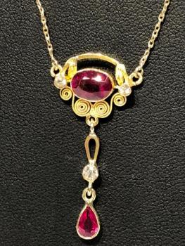 Secesní náhrdelník -prodáno